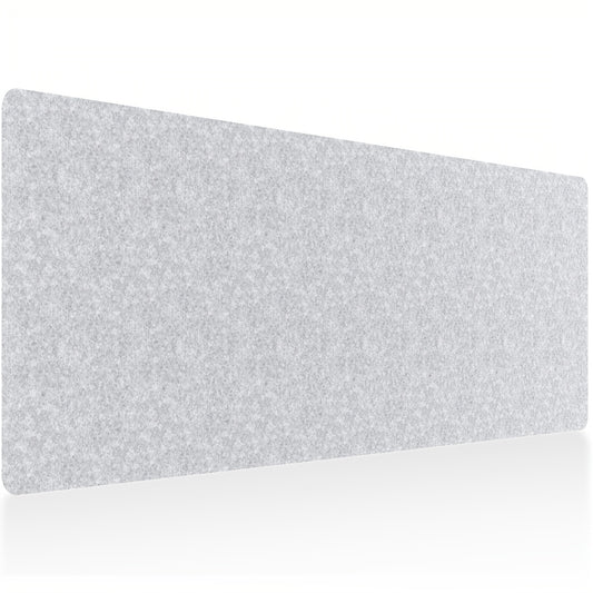 Alfombrilla de ratón de fieltro extragrande, antideslizante, para escritorio, para oficina o teclado.