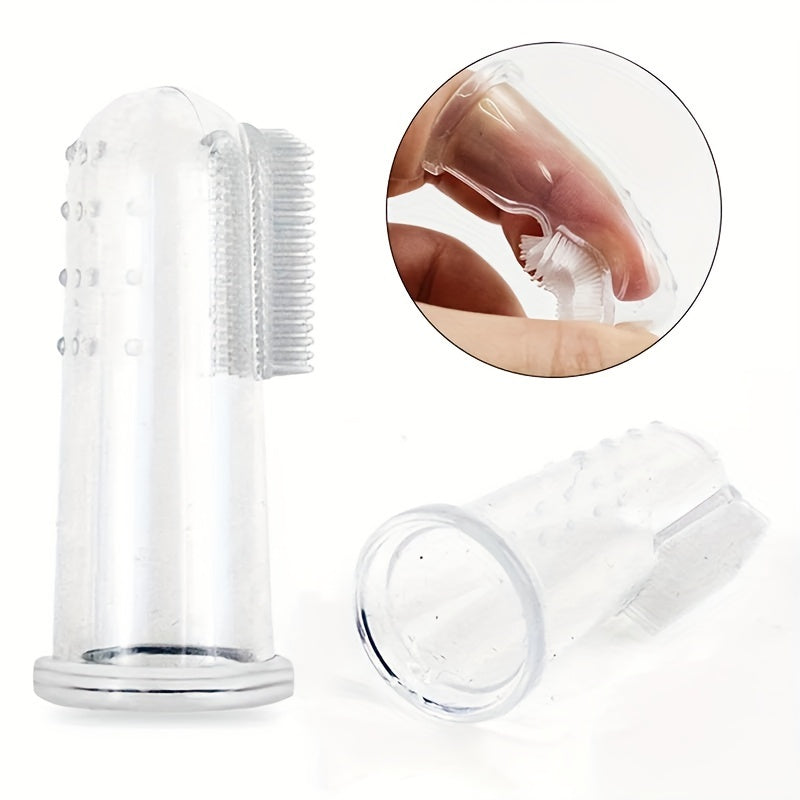 Cepillo de dientes de silicona ultrasuave y suave para perros y gatos (mejor valorado): herramienta eficaz para el cuidado dental, elimina la placa y el mal aliento, sostenible, sin pilas, regalo perfecto para Navidad o Halloween.