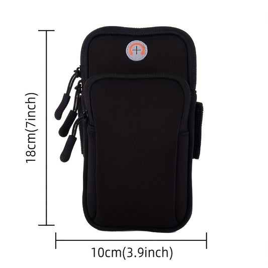 Waterproof Running Arm Bag for Mobile Phones - Securely Store Your Phone While Exercising