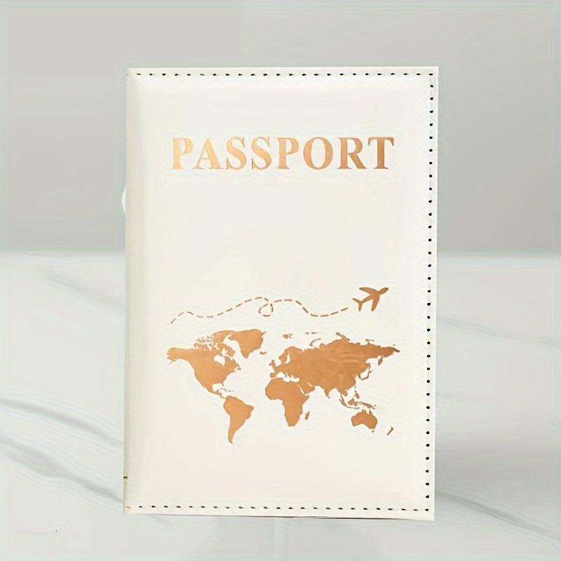 1pc Passport Cover And Travel Wallet Secure Organizer For Documents And Cards