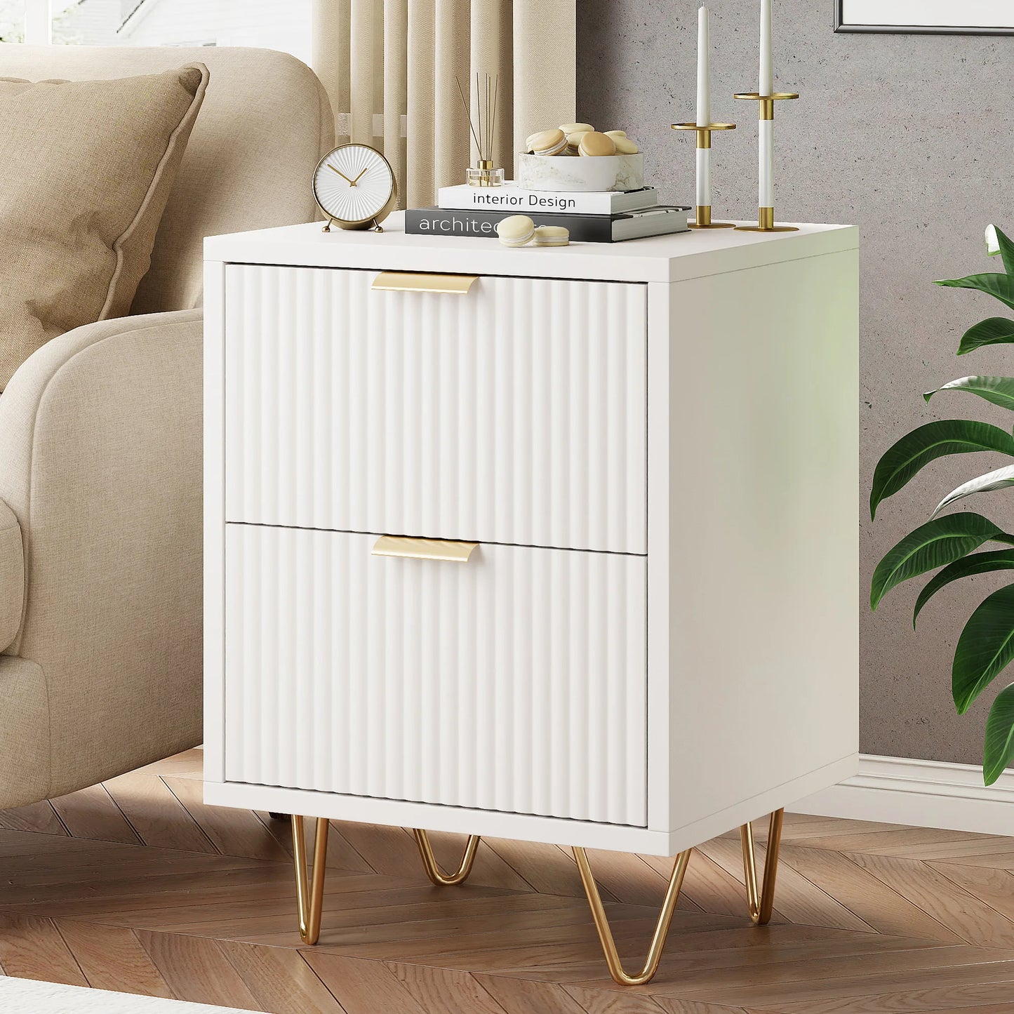 Rosahqnda White Drawer chest of drawers 4 or 6 Drawers Modern storage S wardrobe Tipping Protection wardrobe for living room