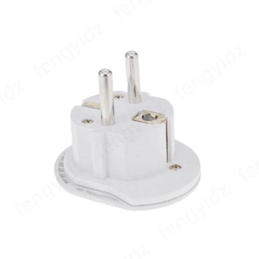 Adaptador Universal de Viagem para Ficha UE, 2 Tomada Redonda, Tomada de Parede, Alta Qualidade, AU, EUA, REINO UNIDO, CN para UE, KR, 16A, 250V