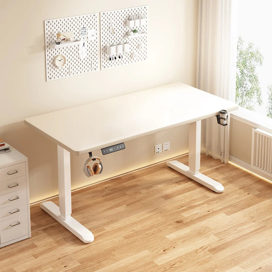 Altura Ajustável Multifuncional Mesa do Computador, Mesa de Escritório, Mesa de Aprendizagem do Jogo, Canto Ergonômico, Elétrico, Altura, Elevável