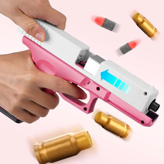 Balas EVA macias para arma de brinquedo, Glock Colt 1911, Jogo de tiro para crianças, 80 conchas, 100 macio