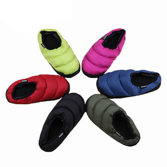 Couples Cotton Padded Slippers Warm Shoes for Men and Women Home Indoor Winter New AWM135