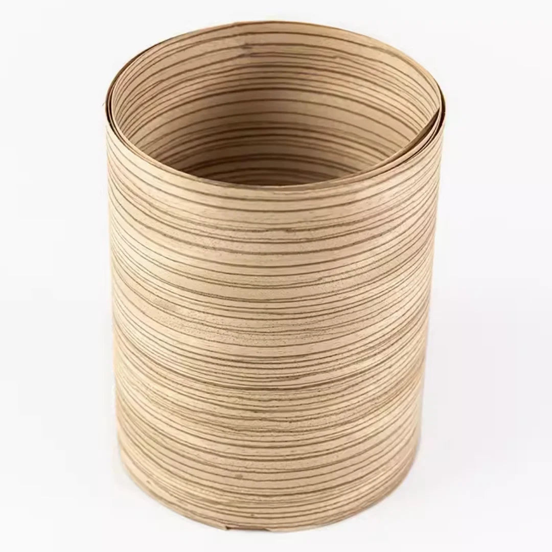 Largo: 1,9 metros Ancho: 150 mm Grosor: 0,5 mm Hojas de chapa de madera de cebra natural DIY Muebles Audio Guitarra Pared Puerta Decoración Material