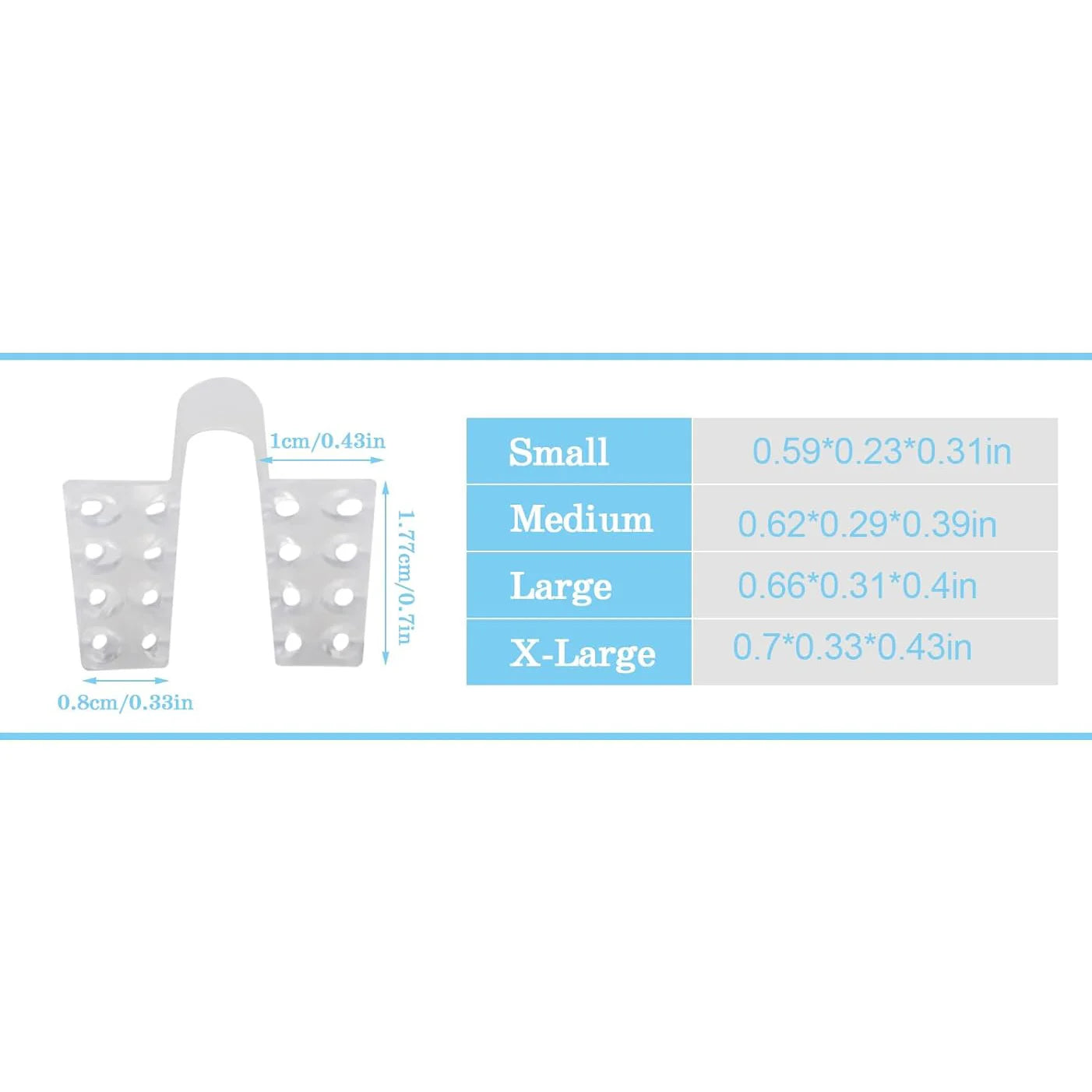 Dilatador Nasal Anti Ronco, Respiração Fácil, Prevenção do Ronco, Tornando-o Melhor, Cuidados de Saúde Respiratória, 4Pcs