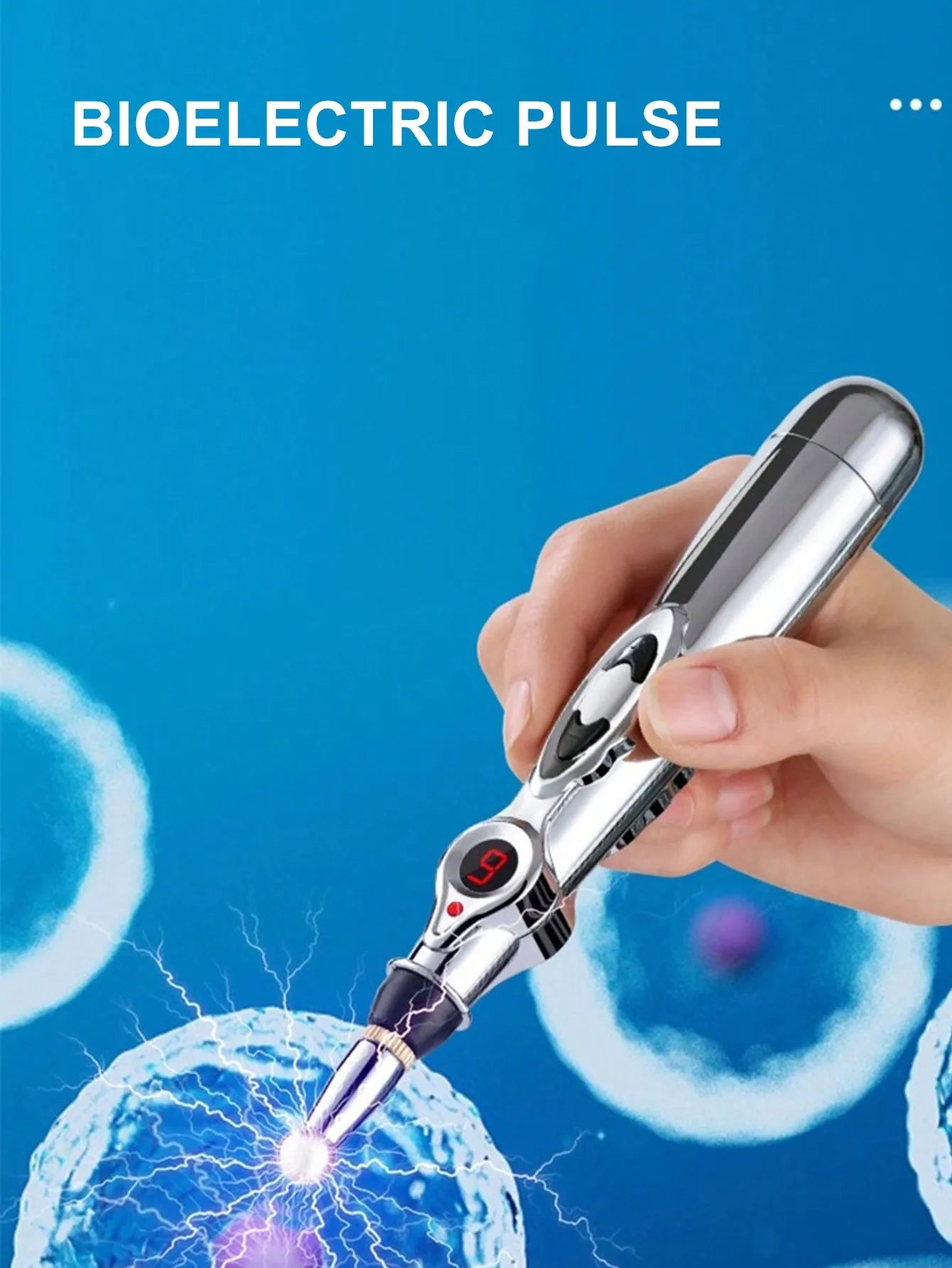 Masajeador electrónico de meridianos, circulación de energía, pulso, calmante y relajante, artefacto doméstico