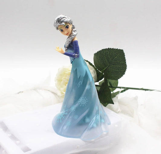 Big Size Frozen Queen Elsa & Anna Figure Toys Dolls Anime Dolls Figures Collectible Model Cake Decoration Toy Kids Birthday Gift