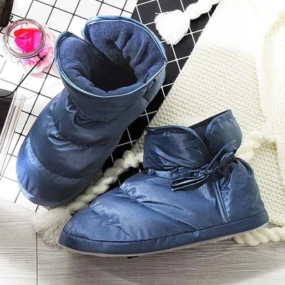 Pantuflas acolchadas de algodón para parejas, cálidas, para hombre y mujer, para el hogar, para invierno, nuevas AWM135