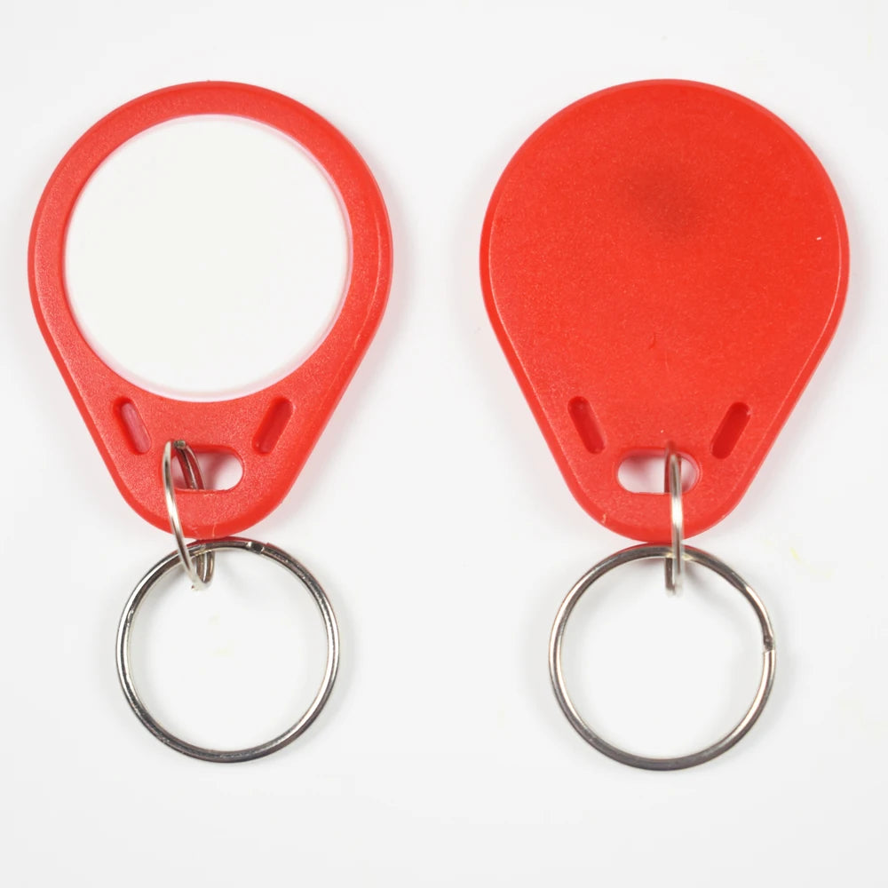 100pcs/Lot 125Khz Proximity RFID EM4305 T5577 Smart Card Read and Rewriteable Token Tag Keyfobs Keychains Access Control