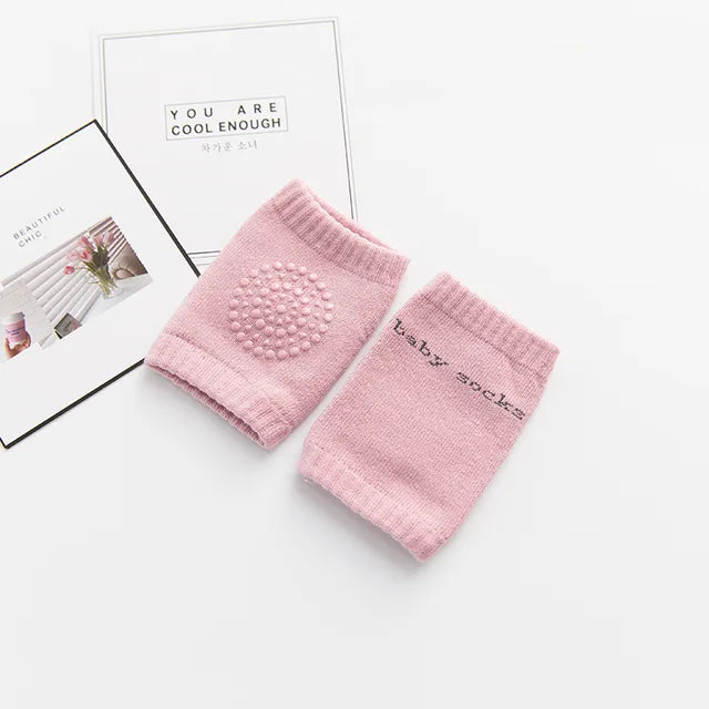 Mallas antideslizantes para gatear para niños pequeños, accesorios para bebés, rodilleras de lunares, protector, rodillera de seguridad, calentador de piernas para niñas, niños y bebés.
