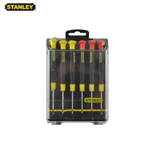 Stanley 6-Piece Phillips Screwdriver Set, Professional Mini Screwdriver, Maintenance Tool Kit for Electronics