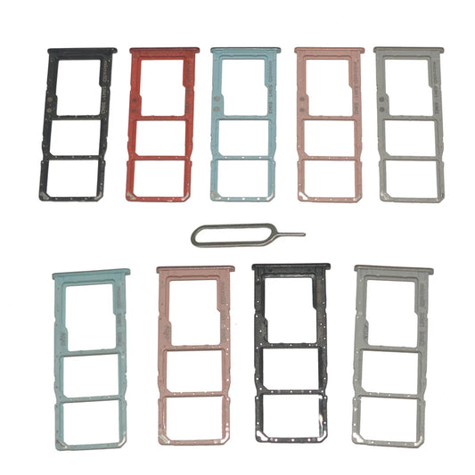 Ranura para bandeja de tarjeta SIM para Samsung Galaxy A01, A11, A21s, A31, A41, A51, A71, 4G, 5G, soporte para cajón de chip de tarjeta SIM y Micro SD