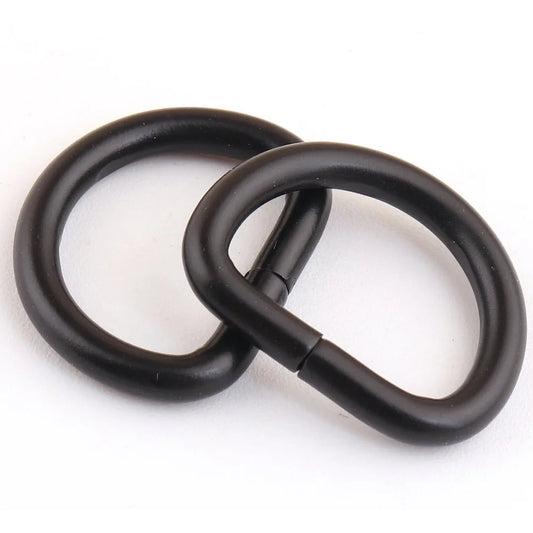 10pcs Metal D Ring Heavy Duty Strong Webbing Dee Ring Buckle for Bag Strap Belt Purse DIY Bag Accessories