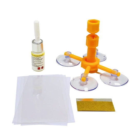 Car Windshield Repair Kit, Quick Fix, Cracked Glass, Repair Tool, Resin Sealant, DIY, Auto Window Screen Polishing