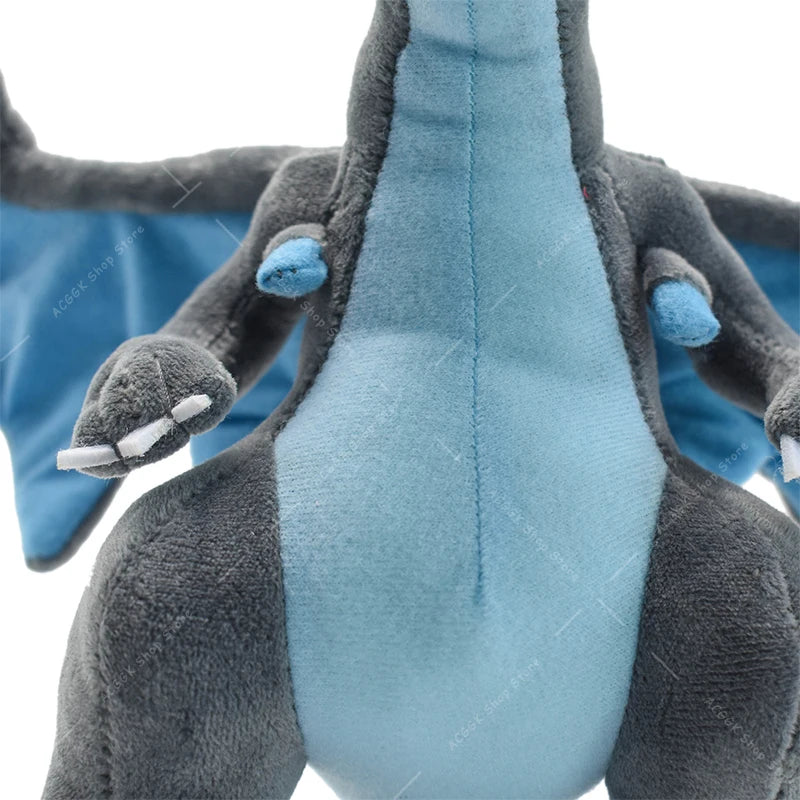 Mega Charizard de peluche de algodón, juguetes de animales, regalos de colección para niños, 22 cm