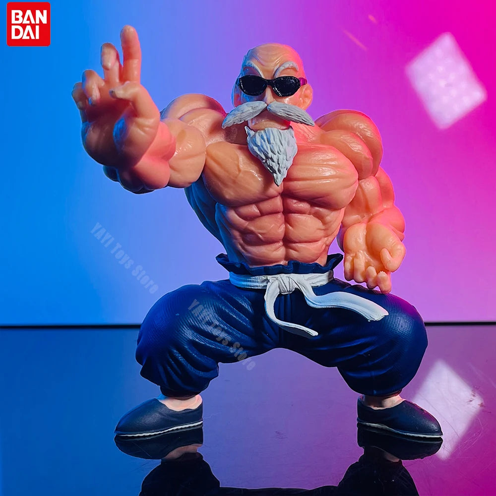 Nueva figura de Anime Dragon Ball, figura de acción del Maestro Roshi, forma de fortalecimiento muscular, juguetes, regalos, modelo de PVC, adorno coleccionable