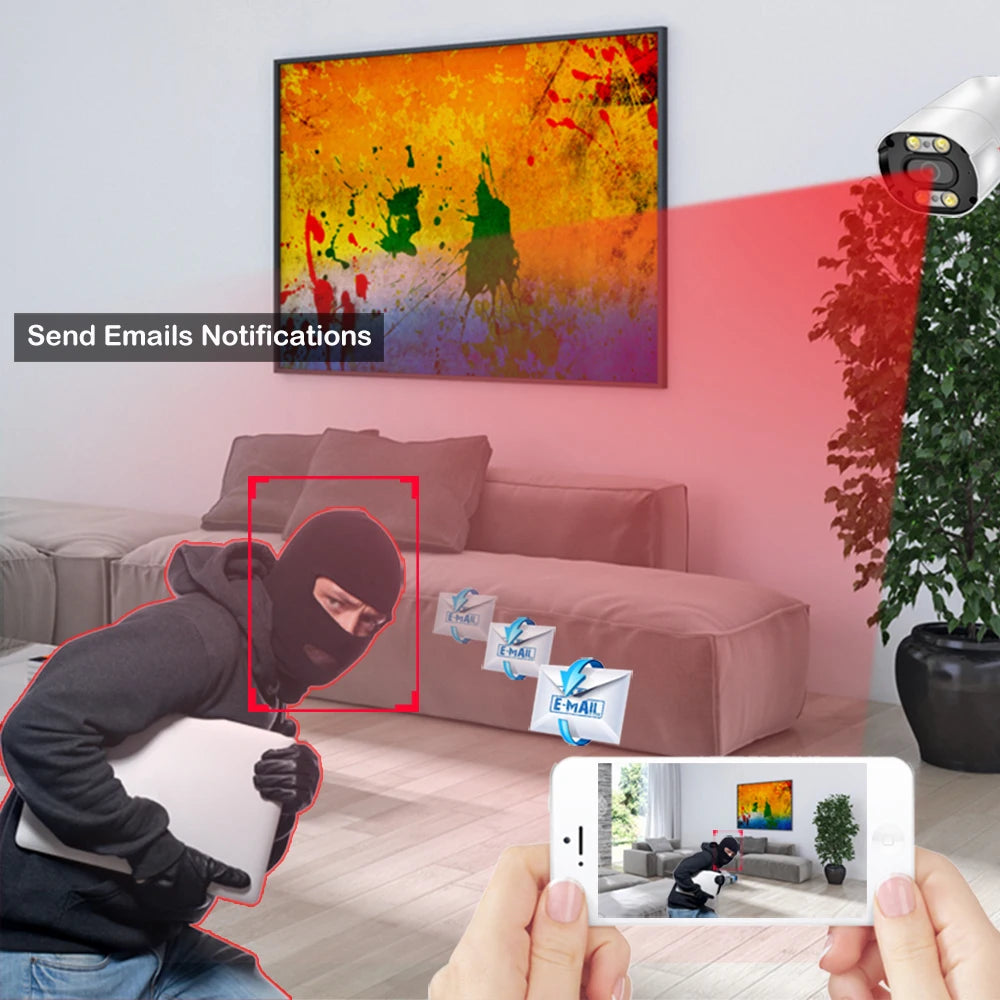 Grabador de videovigilancia NVR POE, 4K, 4 canales, 8 MP, 5 MP, 4 MP, cámara de seguridad IP, audio, entrada y salida, detección facial