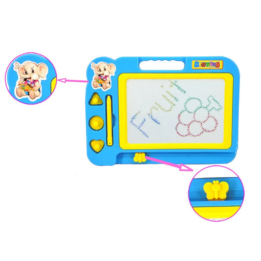 Prancheta magnética infantil, cor do bebê, placa de grafite, arte educacional, brinquedos educativos, presente ferramenta de desenho para crianças