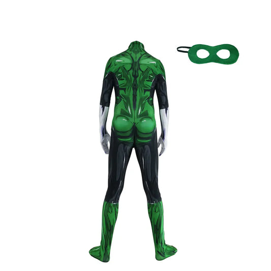 Adults Green Lantern Superhero Cosplay Costumes Zentai Halloween Party Bodysuit