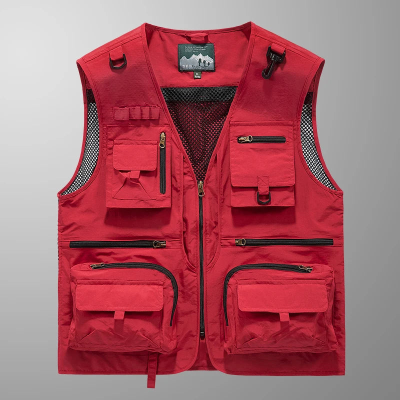 Artículos versátiles nuevos de primavera, otoño y verano 2024 en existencia, chalecos de moda y tendencia, ropa para hombre Jeep, compras y