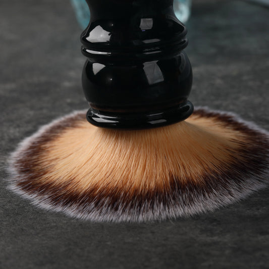 Yaqi 24MM Men's Shaving Brush Resin Handle Nylon For Men Clearance Beard Professional Barber Face Cleaning Shaving Brush Tool