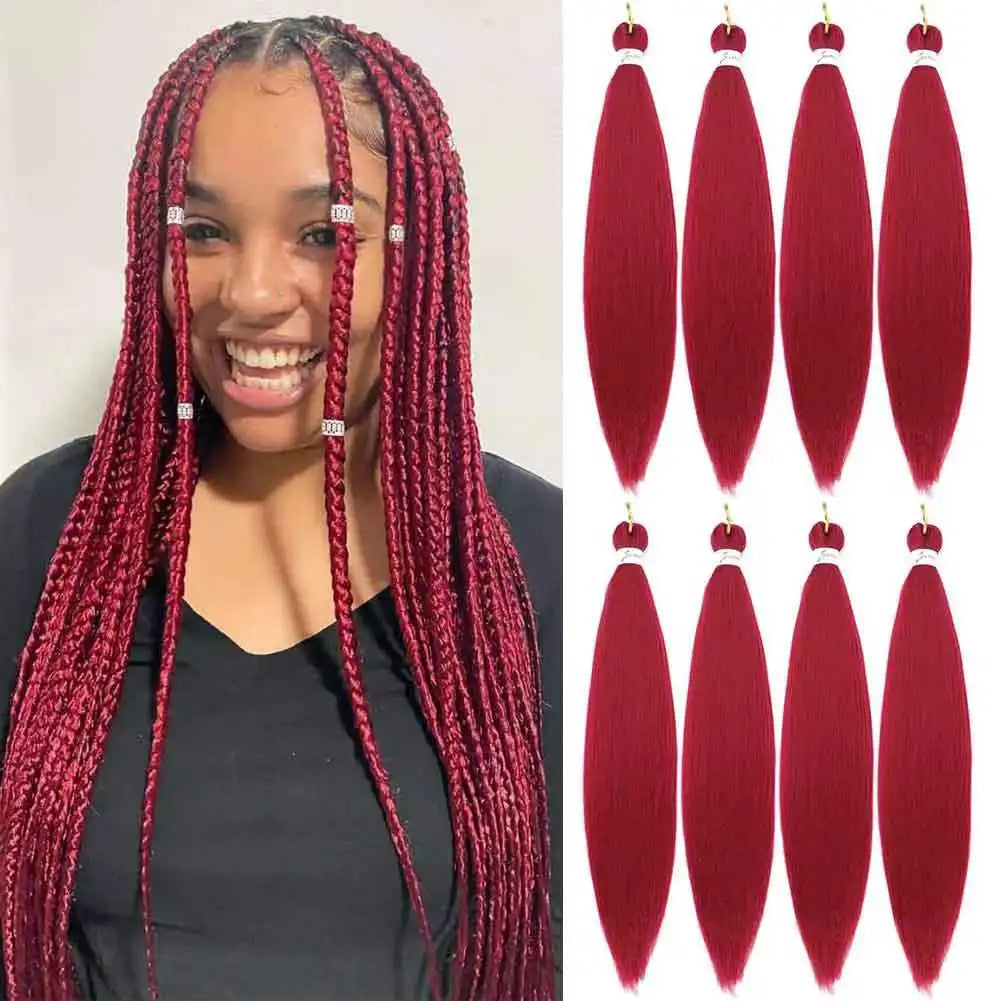 Trança de cabelo pré esticado extensões de trança sintética trança jumbo para paixão senegalesa caixa de torção trança pacotes de cabelo soku