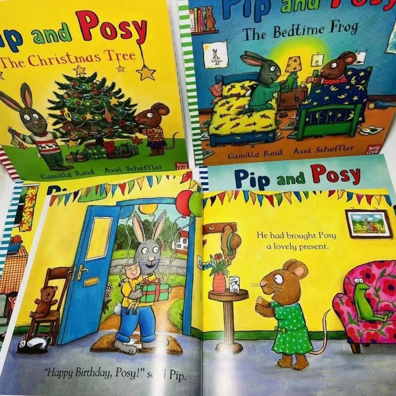 10 Books Pip and Posy Click on The English Version of To Provide Free Audio Support for "Little Da Ren Little Tadpole" Book