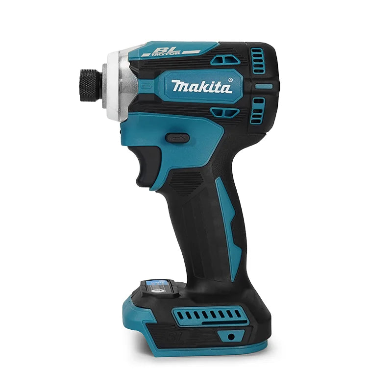 Makita DTD171 - Atornillador de impacto sin escobillas, recargable, taladros, herramientas eléctricas inalámbricas, motor BL de 18 V, unidad de herramienta básica.