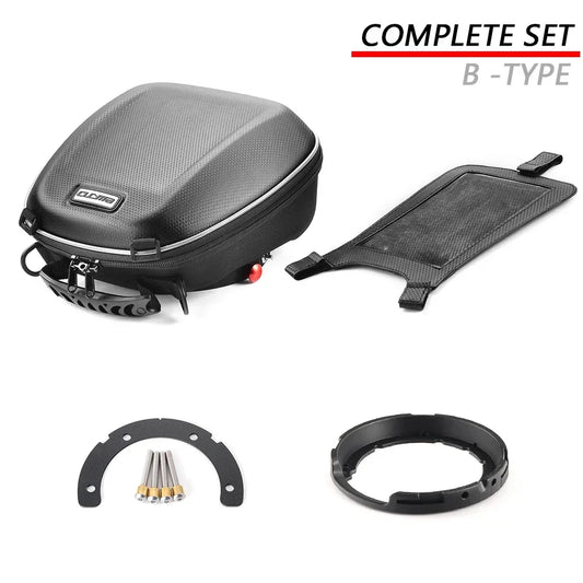 Motorcycle Tank Bag For BMW R1250GS R1200GS S1000XR F850GS R 1200 RT/R 1250 GS ADV F750 F900 XR Luggage Quick Lock Racing Backpack