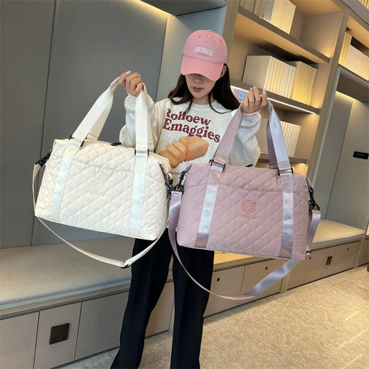 Lingerie Travel Luggage Bag Female Lightweight Korean Crossbody Gym Bag Premium Sense Large Capacity Travel Storage Bag