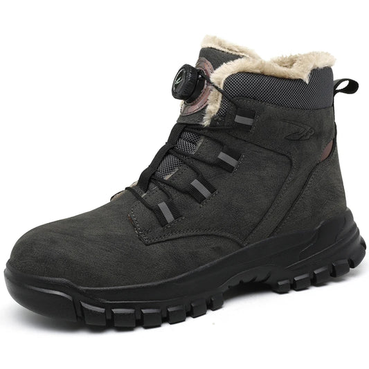 Work Safety Boots Men Waterproof Security Boots lightweight Industrial Steel Toe Work Shoes Protective Men Safety Shoes Size 48