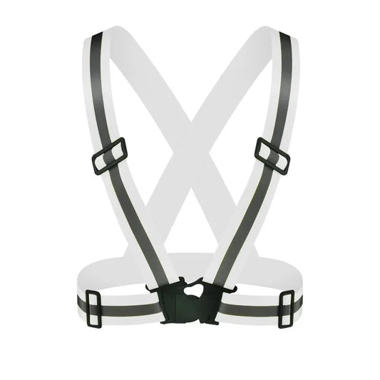 Highlight Reflective Straps Night Running Riding Clothing Vest Adjustable Safety Vest Elastic Band For Adults and Children