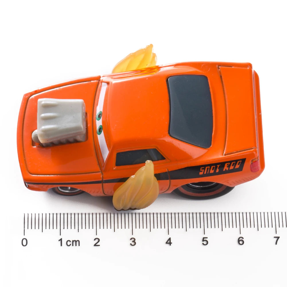 Disney Pixar Cars Lightning McQueen Alloy Metal Mater Model Car 1:55 Diecast Jackson Storm Vehicle Toy Car Kids Birthday Gift
