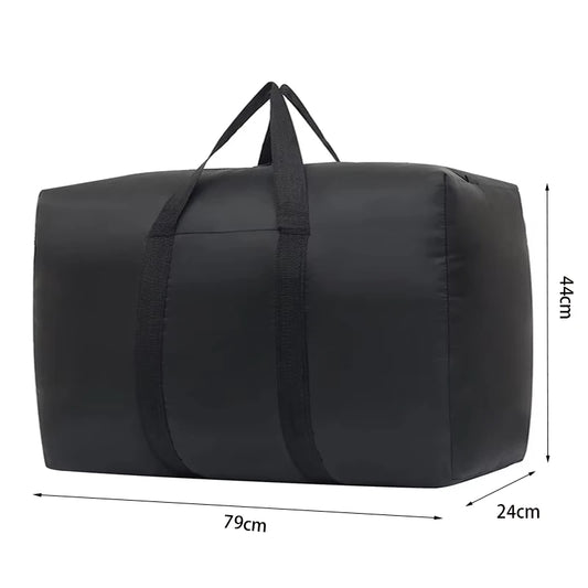 Super Large Capacity Travel Duffel Bag Foldable Luggage Travel Bag Waterproof Polyester Organizer Cloth Quilt Storage Bag