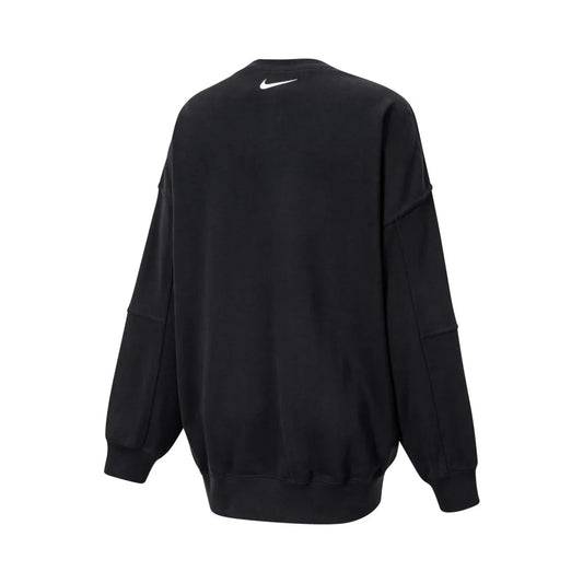 Sudadera deportiva de punto Nike AS W NSW Crew FLC OS SPRY GCEL para mujer 2024 HJ1504-010