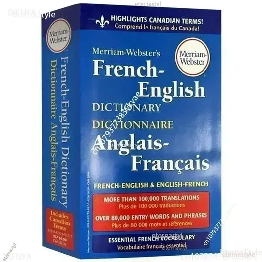 Merriam Webster's French English Dictionary Wordpower Original Language Learning Bookslibross of Book BOOK to books