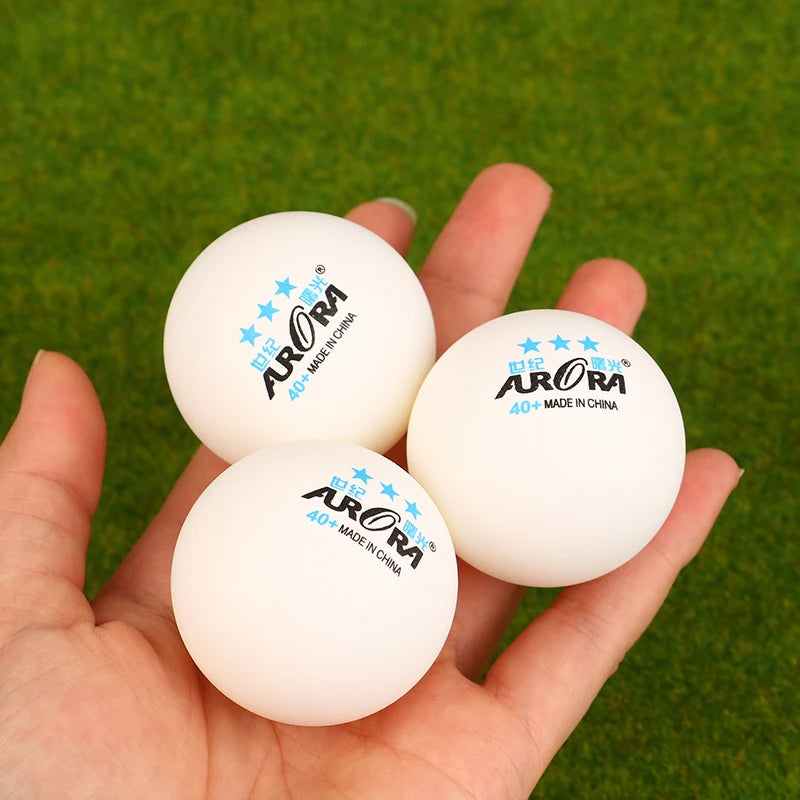 10 pelotas de ping pong de 40 mm, ABS, para entrenamiento de mesa, profesionales, TTF, estándar, para competición.