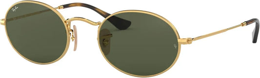 Ray-Ban Original Classic RB3547 Oval Flat Glass Lens Sunglasses in Box