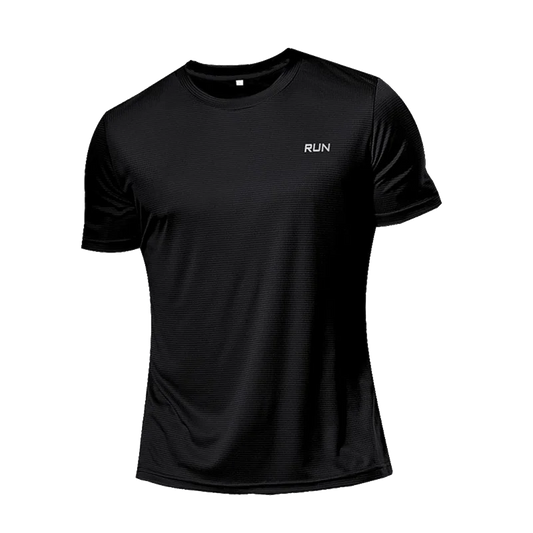Long and Short-Sleeved T-Shirt Fitness Sports Tops Morning Running Ice Silk Quick Dry Outdoor Mountaineering Gym Clothing Men