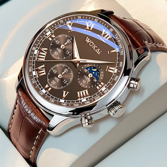 Fashionable casual men's calendar belt quartz watch military watches men table calendar watc Big dialh students watch