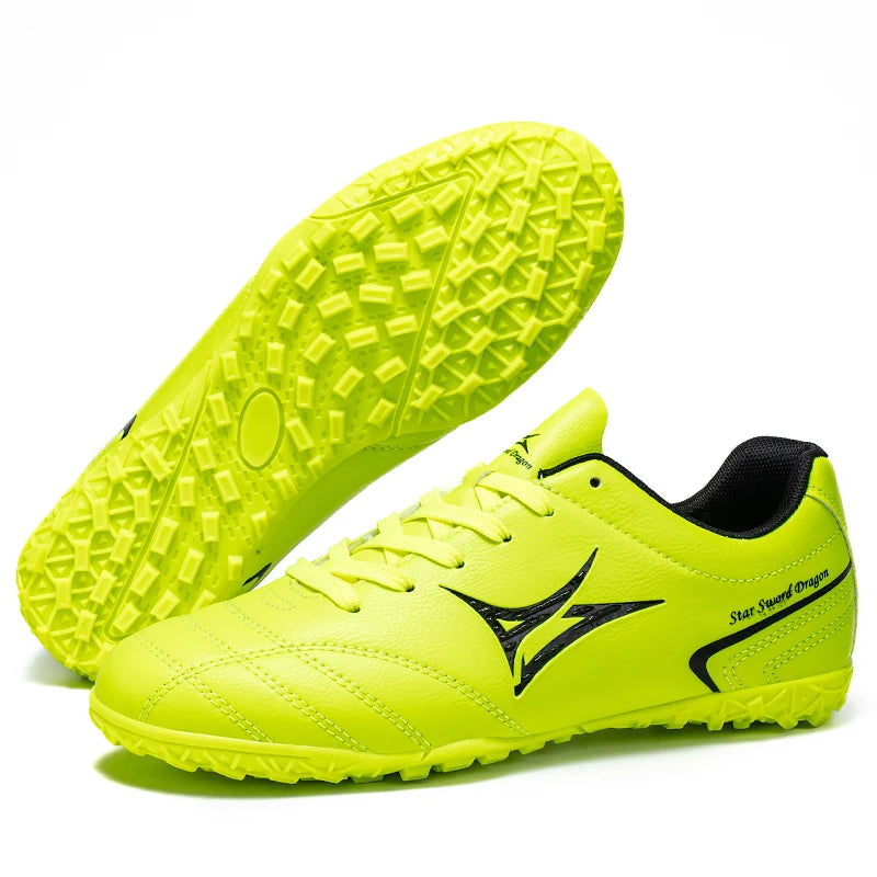 New Men Soccer Shoes Match Sneakers Football Boots Long Spikes Ultralight Breathable Indoor Cleats Training Drop Shipping