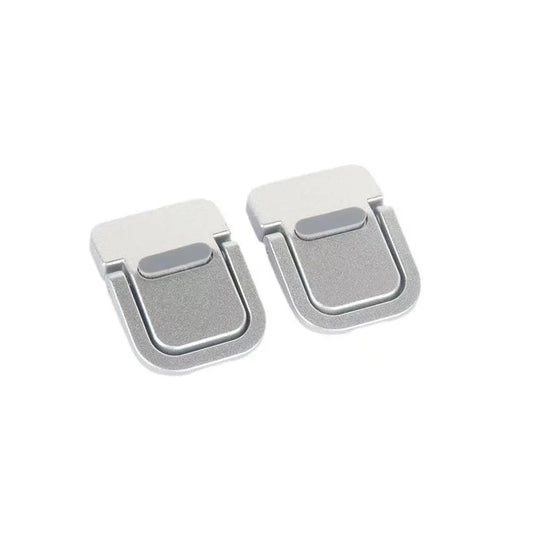 Aluminium Self-Adhesive Laptops Stand Invisible Computer Keyboards Stand Bracket for Desk Foldable Notebook Feet for MacBook Pro
