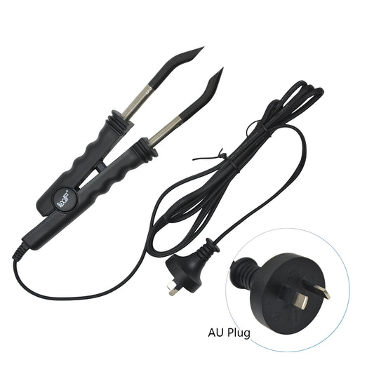 Extensão de cabelo conector de ferro fusão extensão do cabelo queratina ligação salão ferramenta temperatura constante conector calor