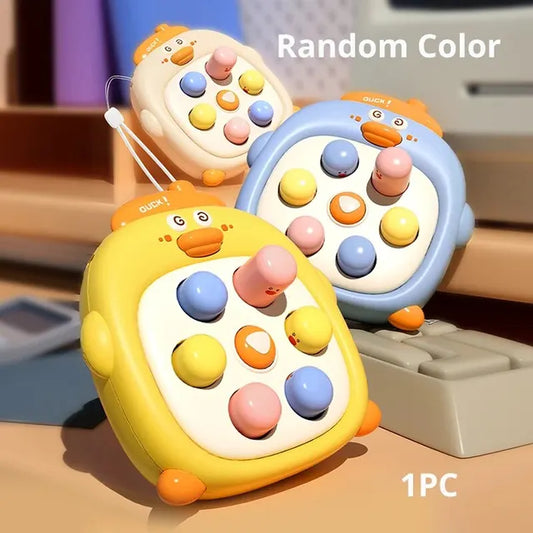 1 Pc Mini Whack-a-Mole Hand-eye Coordination Educational Toy Random Color Pinch Finger Children's Decompression Toy