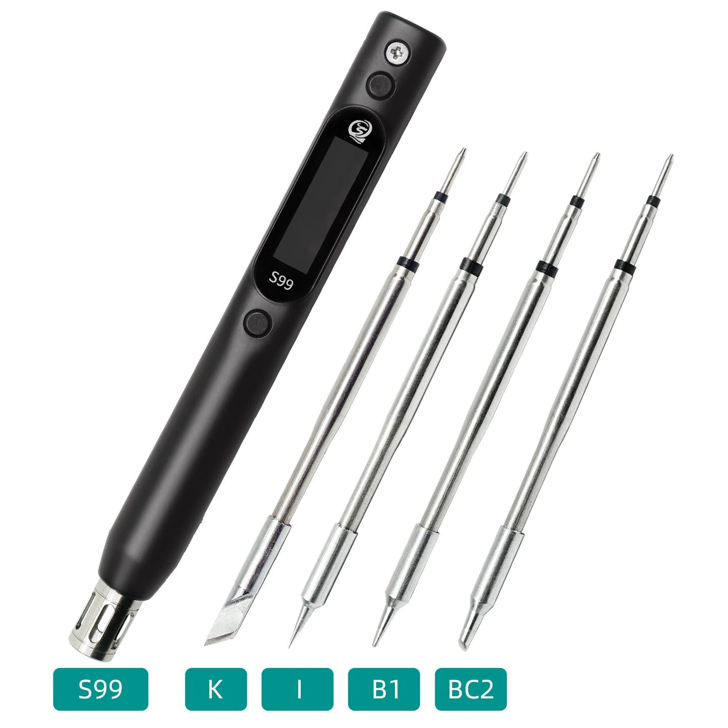 Soldador Sequre S99 compatible con punta JBC245, compatible con fuente de alimentación PD|QC|DC|PPS para drones RC, herramienta de reparación de soldadura.
