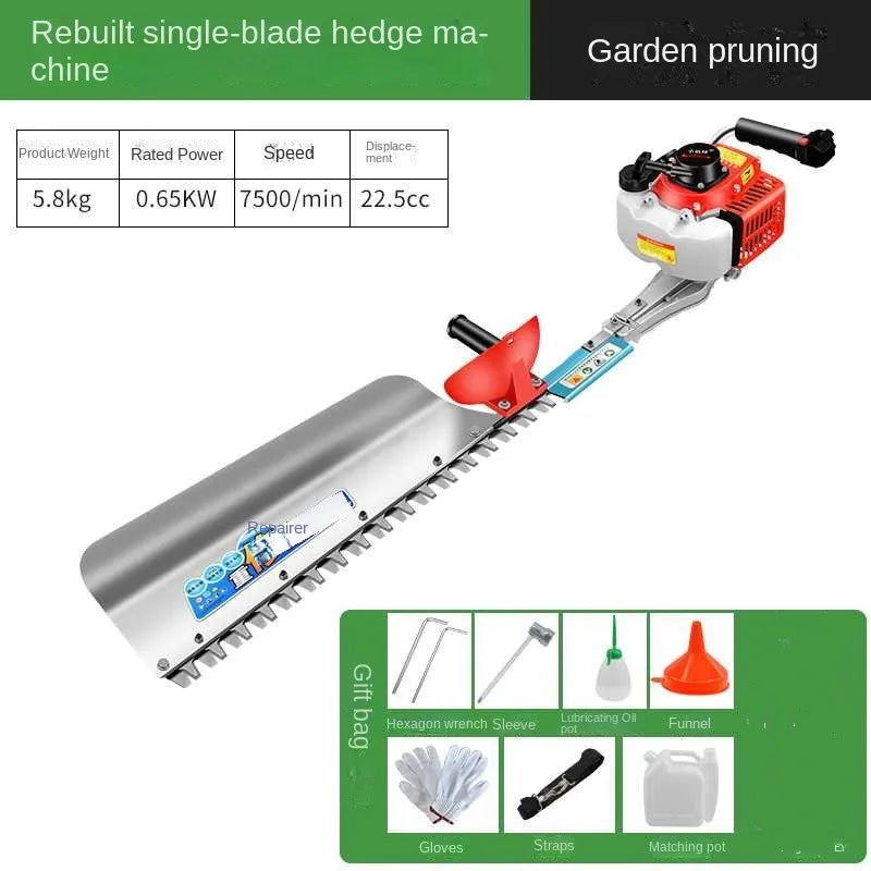 Gasoline Hedge Trimmer Tea Tree Landscaping Pruning Thick Branches And Then Trimming Hedge Shears Кусторез Аккумуляторный Garden