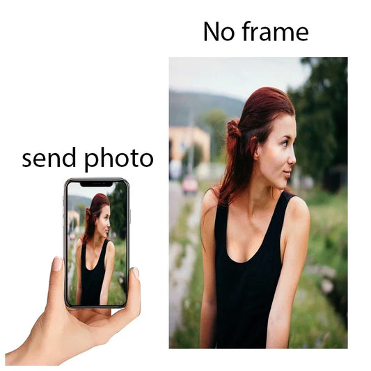 Custom Personal Photos With Frames Canvas Paintings Custom Posters Birthday Gifts Art Photos Pets Wedding Photos Business Logo
