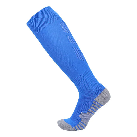 White Black Stripes Football Soccer Socks For Men Teenages Kids Boys Over the Calf Baseball Rugby Athletic Socks Women Girls